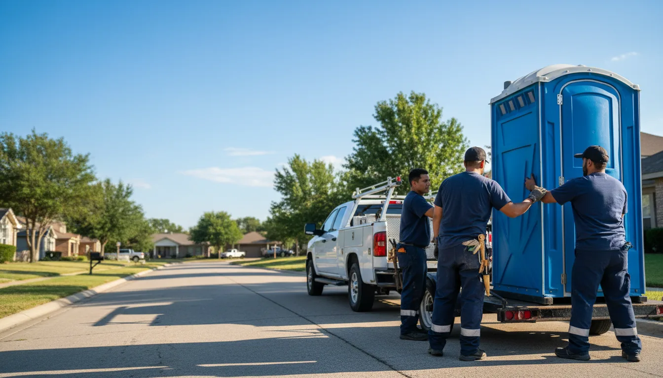 Portable Toilet Rental in Healdton, OK near me